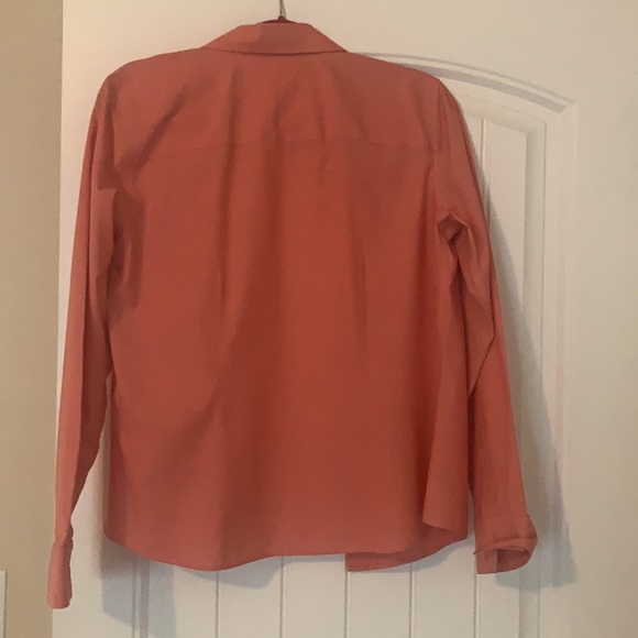 Peach colored button down - Picture 3 of 3